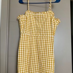Frankie Phoenix Boutique yellow gingham dress